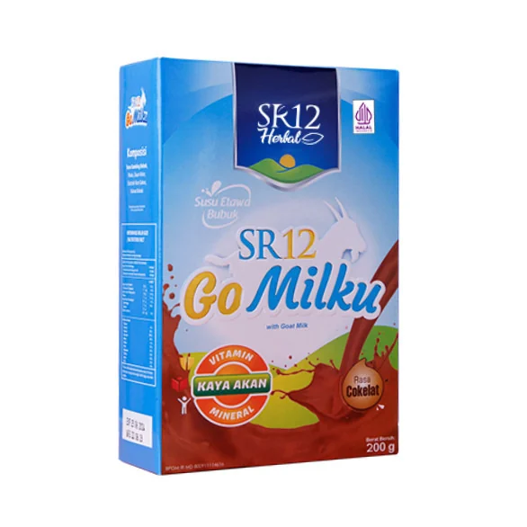 GoMilku SR12 Cokelat 200 gr — stok SR12 Depok