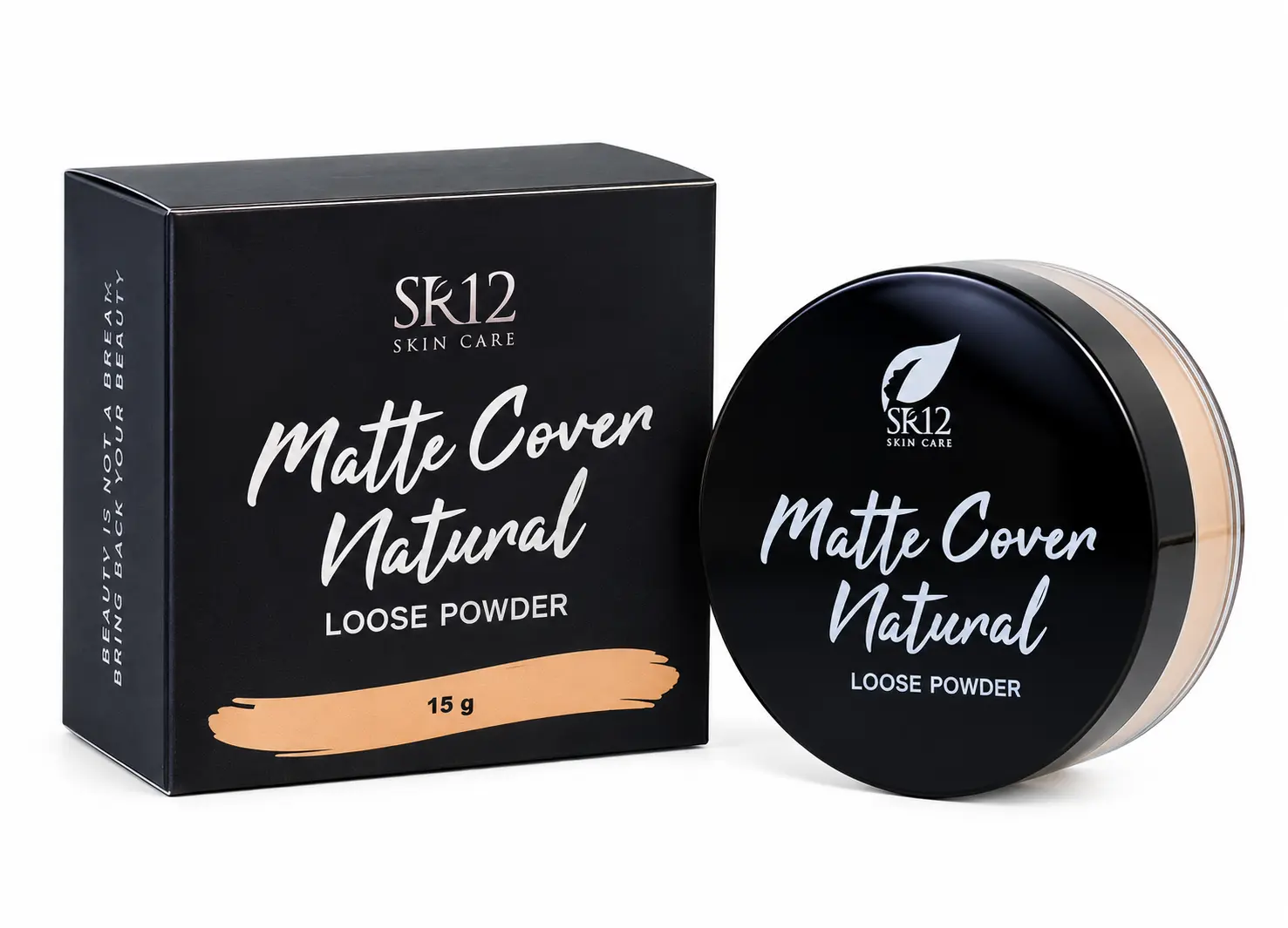 Matte Cover Natural 15 gr (bedak SR12) — stok SR12 Depok